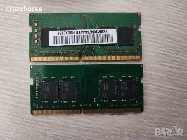 RAM памет Micron и ADATA SODIMM DDR4 16GB PC4-3200MHz, снимка 2 - RAM памет - 53489635