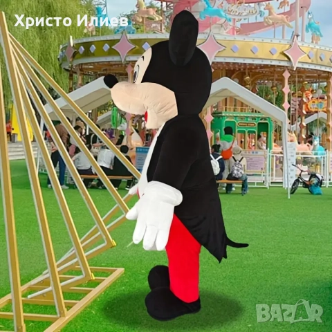 Гигантски надуваем Костюм на Мики Маус 1,9м за парти, снимка 5 - Други - 51546165