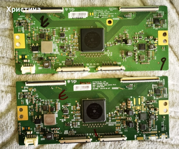 T-con LC550EQL-SHA1-831 и LC550DQF-FHA1-8B1;LC470EUN-SFF1_Control_Ver 1.0;Vestel 17TC711F, снимка 2 - Части и Платки - 52872931