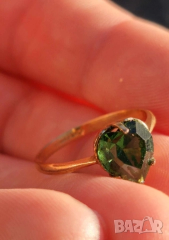 Дамски Пръстен Валцувано Злато