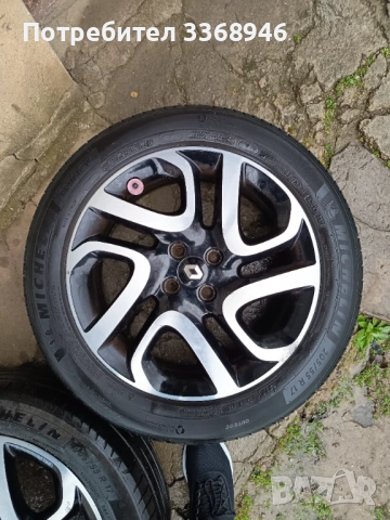 Джанти с гуми Рено 17 4х100 Renault 4x100, снимка 8 - Гуми и джанти - 53471484