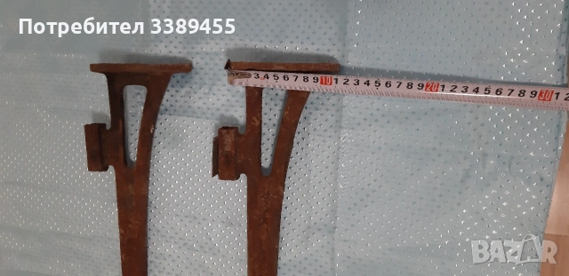 Чугунени стойки. , снимка 2 - Антикварни и старинни предмети - 53666360