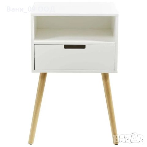 Нощно шкафче/помощна масичка с чекмедже, снимка 2 - Маси - 40940521