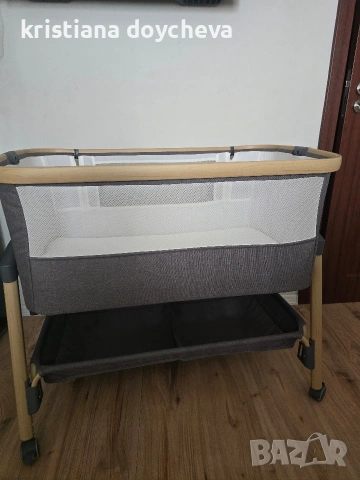 Бебешка кошара Cangaroo Amo Next to me, снимка 3 - Кошарки - 53724196
