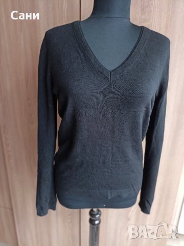 Черен пуловер 