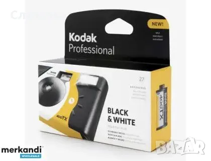 Компактен фотоапарат Kodak Tri-X 400 Single-Use Flash Camera, черен, снимка 3 - Фотоапарати - 48264813
