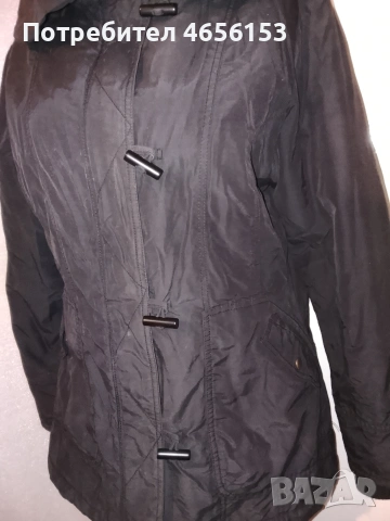 ДАМСКО ЧЕРНО ЗИМНО ЯКЕ ( ЯКЕТА , ПАРКА ) размер М , снимка 6 - Якета - 53278177