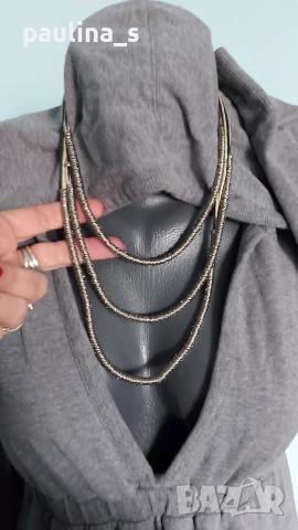 Три различни броя / Маркова туника тип жилетка и с качулка , снимка 5 - Туники - 53476261