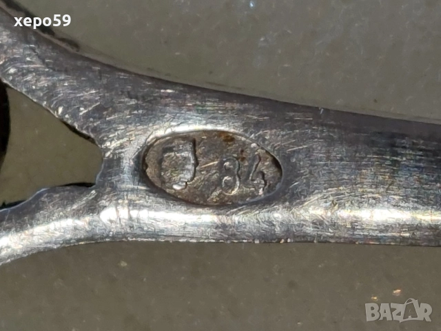 ССребърни 84 руски лъжички с емайл за чай или кафе-120 лв за брой,сребро 84, снимка 7 - Прибори за хранене, готвене и сервиране - 52637844