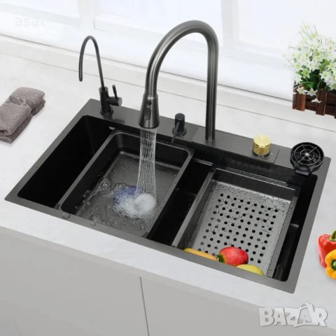 Висококачествена мултифункционална кухненска мивка, снимка 4 - Мивки - 41454403