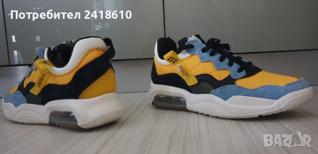 Jordan University Gold  UK 10 US 11 Mens Size 45/29см. ОРИГИНАЛ! Мъжки Маратонки!, снимка 7 - Маратонки - 51290437