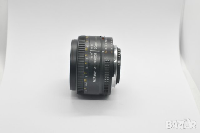 Обектив Nikon AF Nikkor 50mm f/1.8D, снимка 2 - Обективи и филтри - 44482357