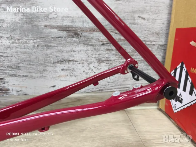 НОВА алуминиева шосейна рамка Ridley Fenix SLA Disc с дефект на боята , снимка 12 - Велосипеди - 50107215