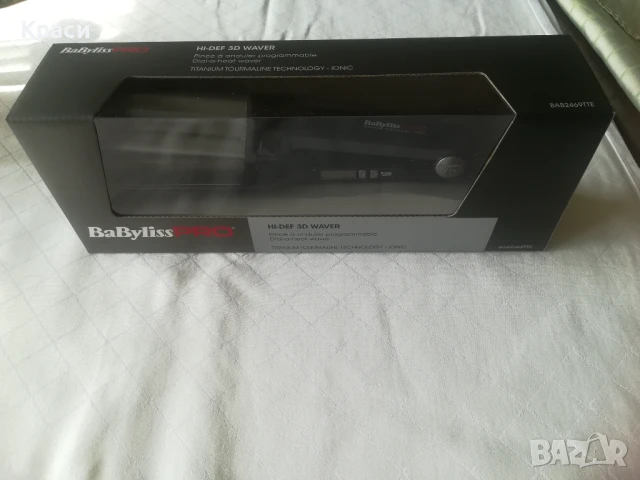 Професионална йонизираща маша за коса BaByliss PRO BAB2469TTE Ionic HI-DEF Waver, снимка 7 - Маши за коса - 50625213