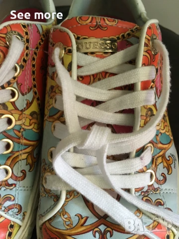 GUESS Сникърси размер 38, снимка 3 - Маратонки - 51222829