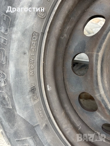 Алуминиеви джанти със зимни гуми, снимка 4 - Гуми и джанти - 52720354