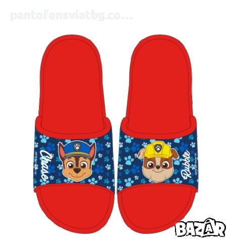 Детски чехли PAW PATROL червено