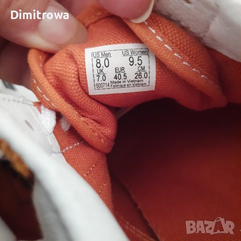  н.40.5 Vans кецове, снимка 6 - Кецове - 41970778