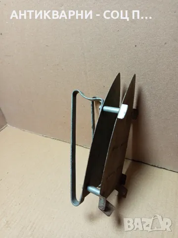 Соц Стара Поставка За Стара Ютия На Жар., снимка 4 - Антикварни и старинни предмети - 49364386