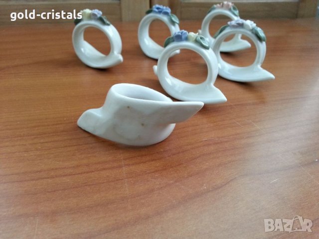 Порцеланови рингове за салфетки, снимка 9 - Антикварни и старинни предмети - 34418688