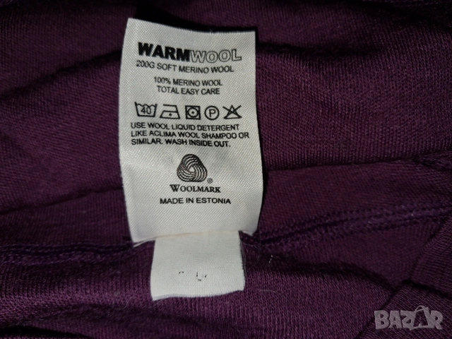 Aclima Warmwool Hood Sweater (S) и (М) дамски термо блузи с качулка мерино 100% Merino Wool , снимка 14 - Спортни екипи - 48175722