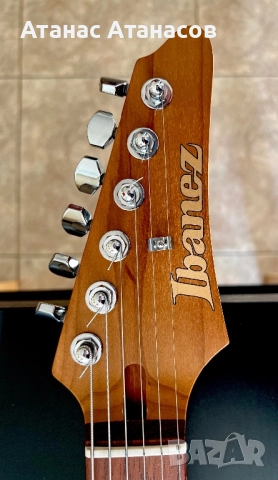 Продав Ibanez AZ22S1F-TKS Transparent Black Sunburst, снимка 7 - Китари - 52402539