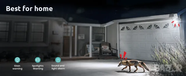 BOIFUN DQ201 Безжична външна камера със Соларен панел, снимка 12 - Камери - 48724436