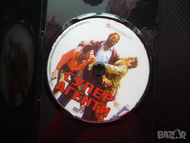 Супер агенти DVD филм Бъд Спенсър екшън комедия мафия полицейски инспектор, снимка 2 - Комедии - 49750402