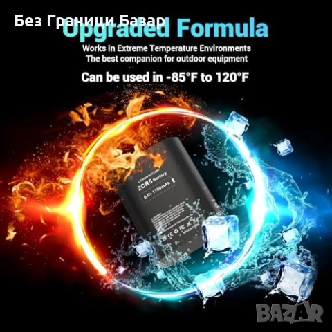 Нови 5 броя 2CR5 6V литиева батерия 1700mAh DL2CR5 EL2CR5 за фотоапарат, снимка 3 - Батерии, зарядни - 53015904