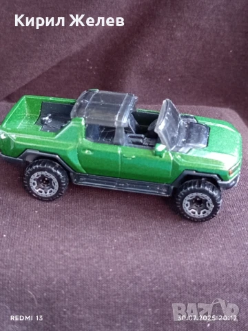 Метална количка ДЖИП GMC HAMMER рядък за КОЛЕКЦИОНЕРИ 11688