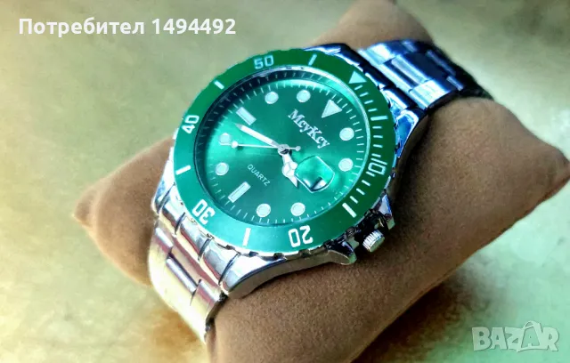 Бизнес часовник 3 цвята, снимка 3 - Мъжки - 48421205