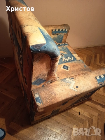 Разтегателен фотьойл, снимка 2 - Дивани и мека мебел - 53463607