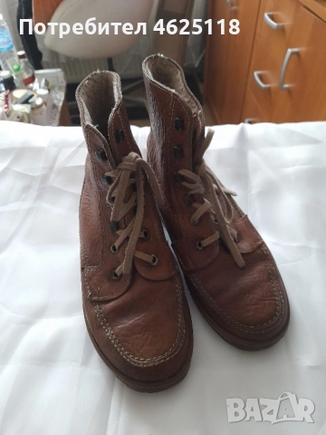 Спортни Боти ROBUSTO естествена кожа , снимка 3 - Дамски боти - 52081208