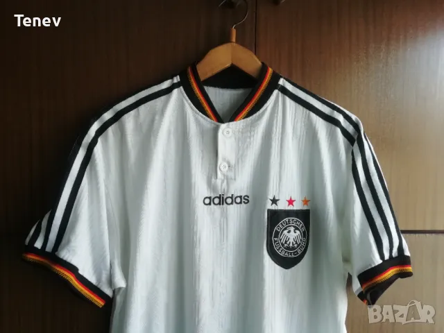 Germany Adidas 1996 Vintage оригинална тениска фланелка Германия ретро , снимка 4 - Тениски - 49209207