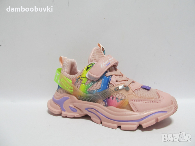 Детски олекотени маратонки Xcess розово, снимка 1