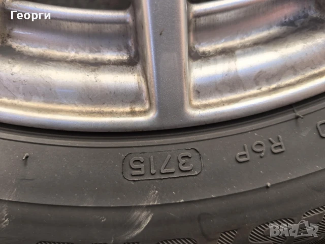 Джанти 16ки за Мерцедес + гуми BRIDGESTONE TURANZA, снимка 4 - Гуми и джанти - 50740202