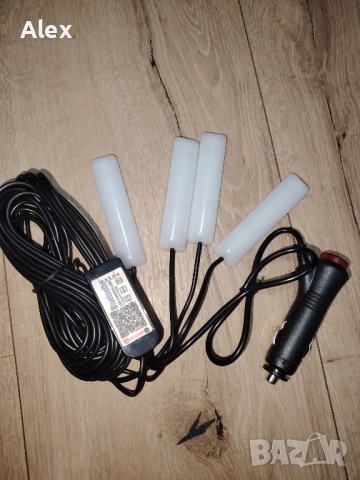 Авто система за Амбиентно Осветление LED, снимка 8 - Аксесоари и консумативи - 52285313