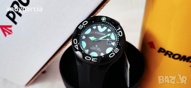 Citizen ’Orca’ ProMaster Diver Eco Drive чисто нов 200 метра дайвър часовник Aqualand, снимка 3 - Мъжки - 41628155