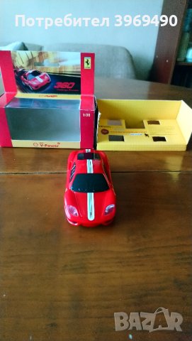 Умалено копие на Ferrari, снимка 2 - Колекции - 44223949