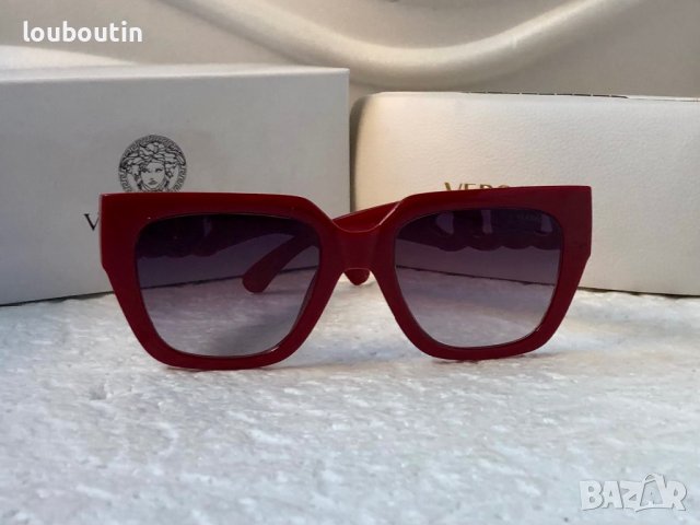 Versace Дамски слънчеви очила котка с лого, снимка 4 - Слънчеви и диоптрични очила - 39121334