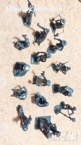 Колекция калаени фигури" Стари занаяти ", снимка 12 - Колекции - 41860623