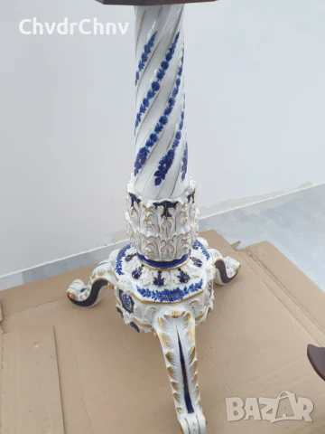 PMP Schierholz 68x47см/GDR 64x46см/2бр голяма немска порцеланова маса ГДР, снимка 14 - Антикварни и старинни предмети - 49463707