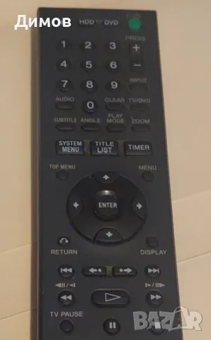 Дистанционно RMT-D249P за DVD SONY, снимка 4 - Дистанционни - 50075953