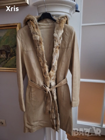 Яке от естествена кожа