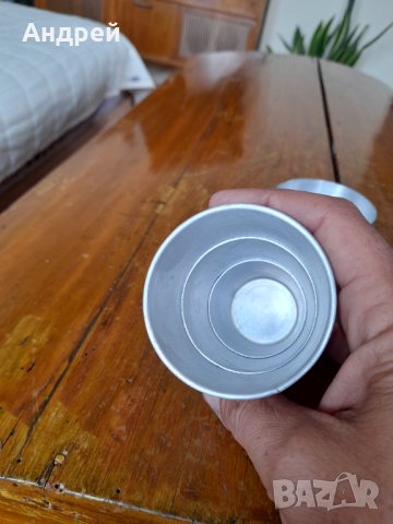 Стара сгъваема чаша #6, снимка 5 - Други ценни предмети - 41929949