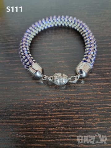 Уникални гривни от японски MIYUKI мъниста, изцяло ръчна изработка, снимка 7 - Гривни - 42444611