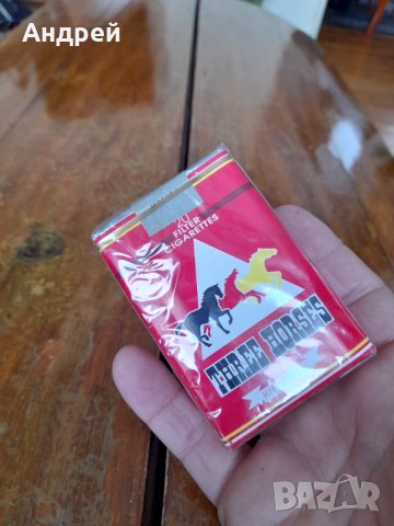 Стар пакет Three Horses, снимка 4 - Други ценни предмети - 39039569