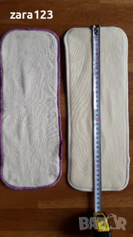 нови подложки за многократни пелени - бамбукови и конопени, снимка 6 - Пелени, памперси - 48380501