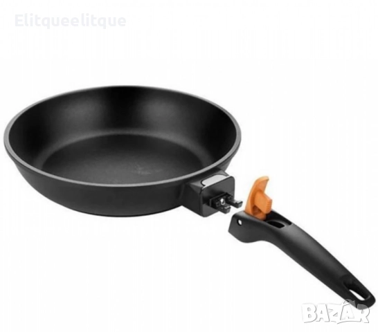 Тиган Tescoma SmartClick Ø24cm с подвижна дръжка, снимка 3 - Съдове за готвене - 52183053