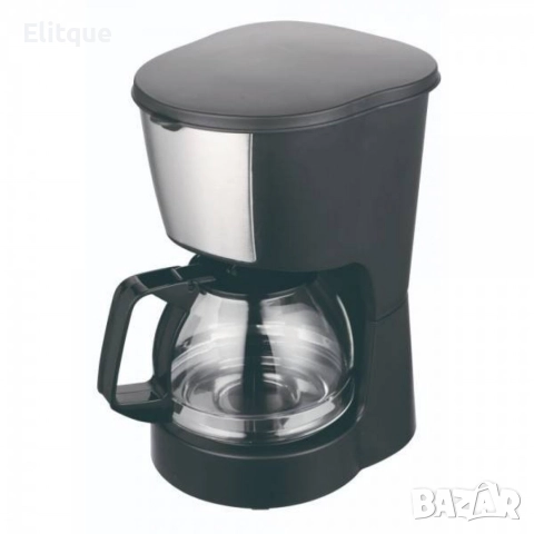 Кафеварка 600W/600мл. с каничка, черна/сиво, бяла, снимка 5 - Кафемашини - 52583100